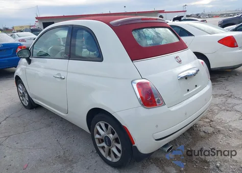 2017 Fiat 500C Pop z USA, uszkodzony, nr VIN 3C3CFFLR7HT659088
